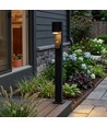 V-Tac 80cm GU10 Gartenleuchte Wegeleuchte - IP44, Schwarz, ohne Leuchtmittel