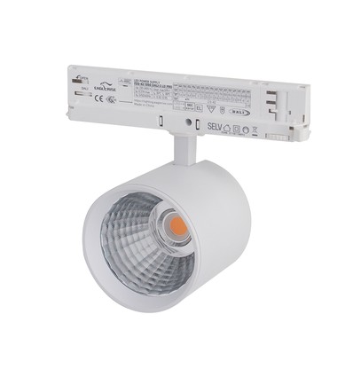 LEDlife 30W weißer DALI Schienenstrahler - RA 90, 38 Grad, 3-Phasen
