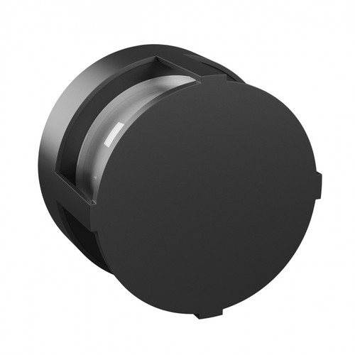 10W Runde CCT Wandleuchte - IP65, schwarz, 360°, 3-in-1 CCT