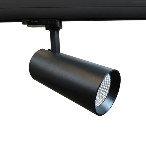 Outlet: 30W LED Schienenspot - 3-Phasen, schwarz, 3000lm, 4000K, RA90