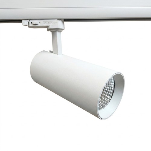 Outlet: 30W LED Schienenstrahler - 3-phasig, weiß, 3000lm, 3000K, RA90