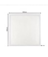 60x60 LED-Panel, 30W - RA90, DALI / Push dimmbar, UGR19, weißer Rahmen