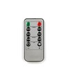 6er-Pack weiße LED-Kerzen inkl. Ladestation - Ø2cm, H: 25cm, Stabkerzen, inkl. Fernbedienung, Timer