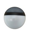 Outlet: 12W LED Wandleuchte - IP54 Außenbereich, rund, schwarz, inkl. Leuchtmittel