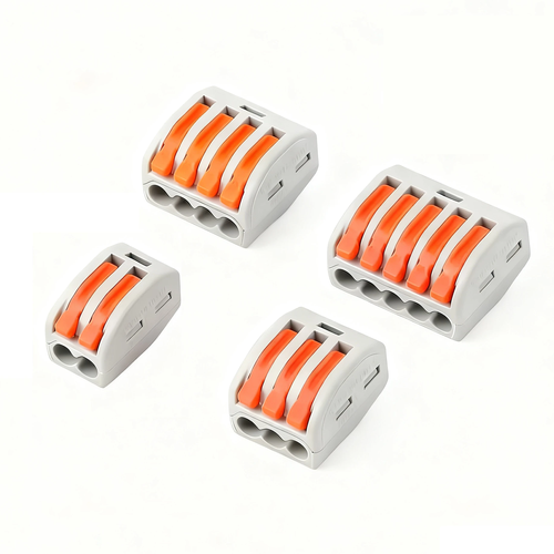 Verbindungsklemmen Set 46 Stk. - 0,32-2,5 mm² für 2/3/4/5 Leiter