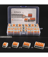 Verbindungsklemmen Set 46 Stk. - 0,32-2,5 mm² für 2/3/4/5 Leiter