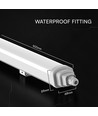 60cm 18W wasserdichte LED-Wannenleuchte, Durchverdrahtet - 120lm/W, Cree Chip, 6 Jahre Garantie, IP65