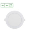 12W Dure 3 Einbaupanel - CCT, IP54, Ø14,5cm, rund