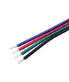 5m 1,2mm² RGB Kabel - 4-adrig (16AWG), 12V-24V für LED Streifen
