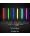 20W RGB+CCT LED-Röhre für Foto & Video - Einstellbares HSL und 39 FX-Effekte