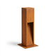 Corten Gartenlampe - 50cm, 12W, IP65 Außenbereich, inkl. Leuchtmittel