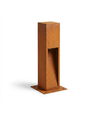 Corten Gartenlampe - 50cm, 12W, IP65 Außenbereich, inkl. Leuchtmittel