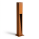 Corten Gartenlampe - 100 cm, 12W, IP65 Außenbereich, inkl. Leuchtmittel