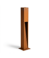 Corten Gartenlampe - 100 cm, 12W, IP65 Außenbereich, inkl. Leuchtmittel