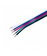 100m RGBW Kabel - 5x0,35mm², 12V-24V, für LED Streifen