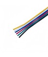 5m RGB+CCT-Kabel für LED-Streifen - 6 × 0,35 mm², 12/24V