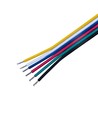 100m 1,2mm² RGBCCT Kabel - 6-adrig (16AWG), 12V-24V für LED Streifen