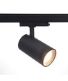29W 3-Phasen Schienenstrahler RA98 - 110lm/w, 38 Grad, schwarz