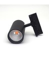 29W 3-Phasen Schienenstrahler RA98 - 110lm/w, 38 Grad, schwarz