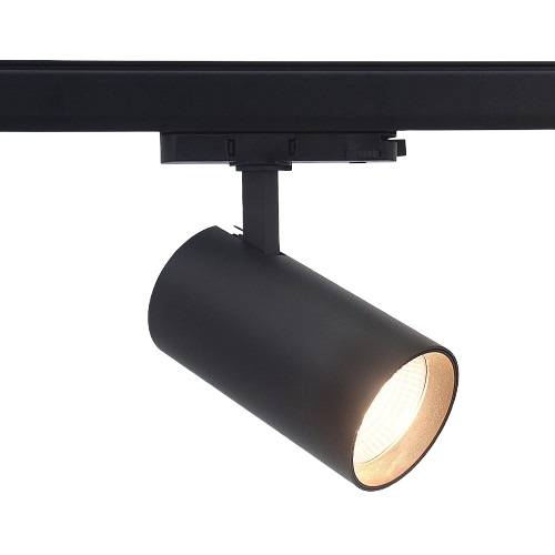 29W 3-Phasen Schienenstrahler RA98 - 110lm/w, 38 Grad, schwarz