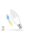 E14 5W Smart Home LED-Lampe - C38, Tuya/Smart Life, funktioniert mit Google Home, Alexa und Smartphones