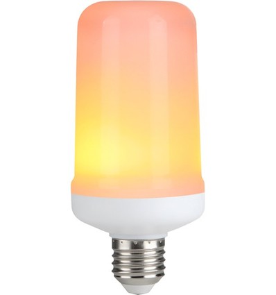 E27 5W LED-Lampe mit Flammeneffekt - 14cm, 1500K, Flicker Flame Effect