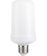 E27 5W LED-Lampe mit Flammeneffekt - 14cm, 1500K, Flicker Flame Effect
