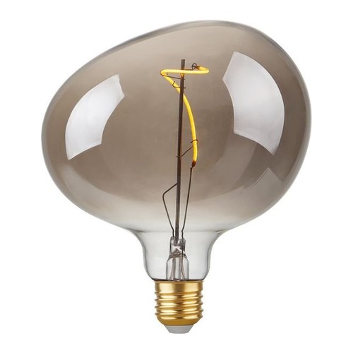 E27 4W LED Filament Flex Snoopy G150 - 130lm, 2200K, dimmbar, Rauchglas
