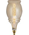 E27 6W XXL Flex Bell Filamentlampe - 250lm, dimmbar, 2000K, Goldglas