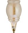 E27 6W XXL Flex Bell Filamentlampe - 250lm, dimmbar, 2000K, Goldglas