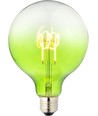 E27 4W dimmbare LED-Filament-Lampe - G125, Flex Globe, Grün, 140lm