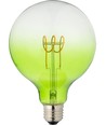 E27 4W dimmbare LED-Filament-Lampe - G125, Flex Globe, Grün, 140lm