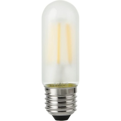 E27 5W dimmbare LED-Röhrenlampe - 9,5cm, 470lm, Mattglas, Filament