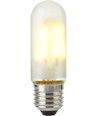 E27 5W dimmbare LED-Röhrenlampe - 9,5cm, 470lm, Mattglas, Filament