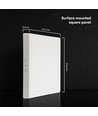 18W quadratische LED Deckenleuchte - Backlit, CCT, 3-in-1, Cree Chip, 6 Jahre Garantie