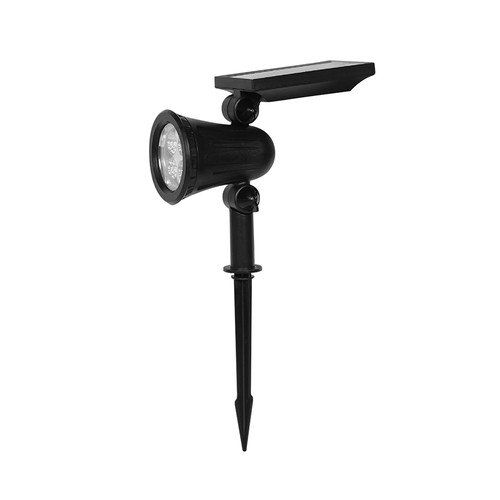 1,54W Solar-Gartenspot mit Erdspieß - 5,5V, IP54, 3000K, 2200mAh Akku