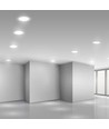 24W Ø17cm Backlit LED Einbaupanel - 3-in-1 CCT, Cree Chip, 6 Jahre Garantie, rund