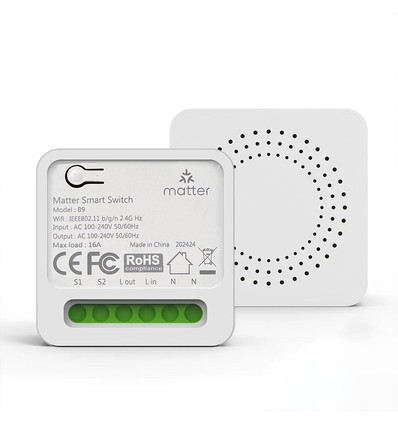 Matter Unterputz-Relais - 16A, 3680W