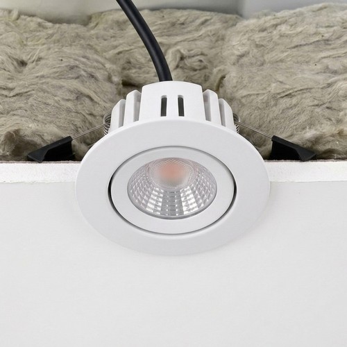 7W RA96 CCT + DimToWarm Einbaustrahler für Isolierung - dimmbar, Loch: Ø6,8 cm, Maße: Ø9,3 cm
