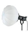 Laternen-Softbox, Ø65cm - Weiches 270° Licht, passend für 200W & 300W Strahler für Foto & Video