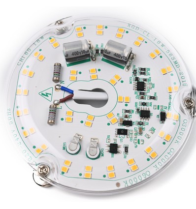 10,1cm / 18W Dimmbarer LED-Einsatz m. Linsen - Flickerfrei, Ersatz für G24, Ring- & Kompaktlampen