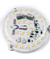10,1cm / 18W Dimmbarer LED-Einsatz m. Linsen - Flickerfrei, Ersatz für G24, Ring- & Kompaktlampen