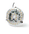 10,1cm / 18W Dimmbarer LED-Einsatz m. Linsen - Flickerfrei, Ersatz für G24, Ring- & Kompaktlampen