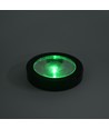 Wiederaufladbarer RGB LED-Untersetzer - Schwarz, IP54 Außen