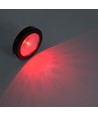 Wiederaufladbarer RGB LED-Untersetzer - Schwarz, IP54 Außen