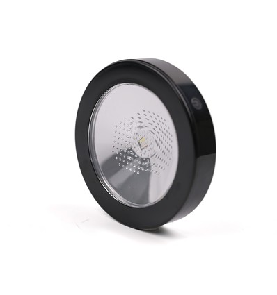 Wiederaufladbarer RGB LED-Untersetzer - Schwarz, IP54 Außen