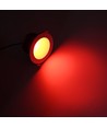 13W Ø11,4cm Einbaustrahler RGB+CCT RA93 - 24V DC, Loch: Ø9,5 cm, Maße: Ø11,4 cm, Weißer Rand
