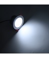 13W Ø11,4cm Einbaustrahler RGB+CCT RA93 - 24V DC, Loch: Ø9,5 cm, Maße: Ø11,4 cm, Weißer Rand