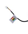 13W Ø11,4cm Einbaustrahler RGB+CCT RA93 - 24V DC, Loch: Ø9,5 cm, Maße: Ø11,4 cm, Weißer Rand