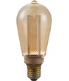 E27 3,5W dimmbare LED-Lampe - ST64, Vintage Rustika, 1800K, Goldglas, 100lm